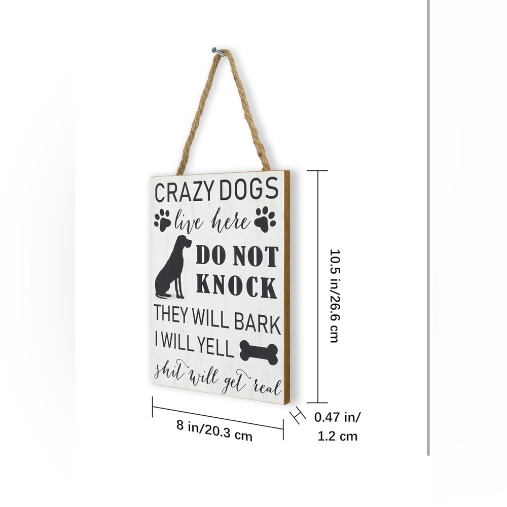 Funny Dog Sign - Picture 3 of 5